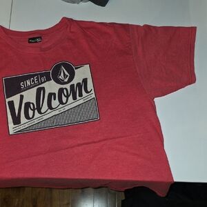 Volcom Kids Graphic Red Tee